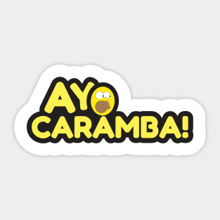 Ay Caramba Sticker